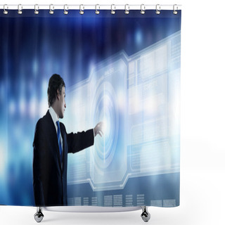 Personality  Technology Innovations Shower Curtains