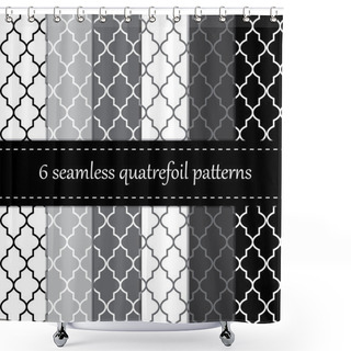 Personality  Twelve Seamless Geometric Patterns Shower Curtains