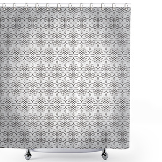 Personality  Vintage Background, Vector Design Shower Curtains