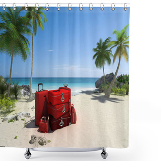 Personality  Holiday Arrival Shower Curtains
