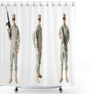 Personality  Soldier Shower Curtains