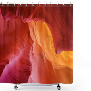 Personality  Color Hues Of Eroded Stone, Antelope Canyon Shower Curtains