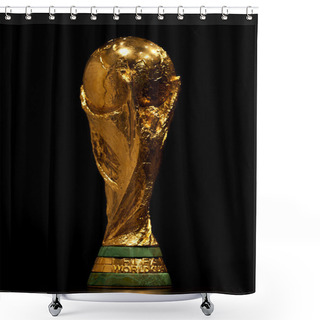 Personality  FIFA World Cup Trophy Shower Curtains