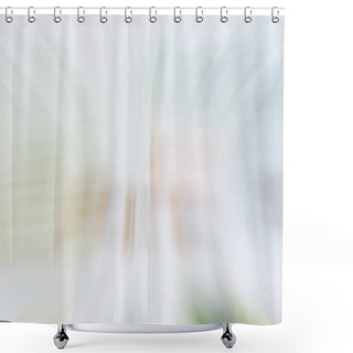 Personality  Abstract Colored Lines Background And Blurred Shower Curtains