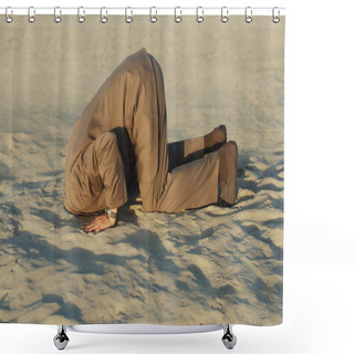 Personality  Denial Shower Curtains