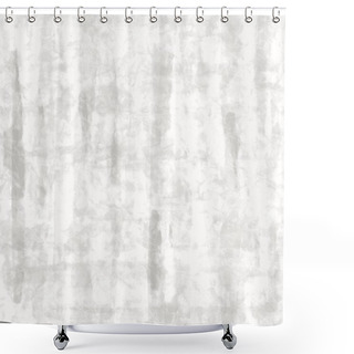 Personality  White On White Mottled Rice Paper Texture With Patterned Inclusions. Japanese Style Minimal Subtle Material Texture. Shower Curtains