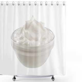 Personality  Bowl Of Cream Shower Curtains
