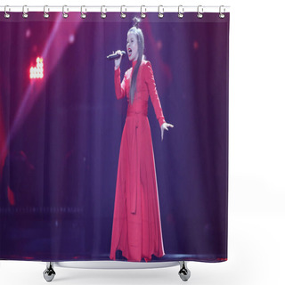Personality  Fusedmarc From Lithuania Eurovision 2017 Shower Curtains