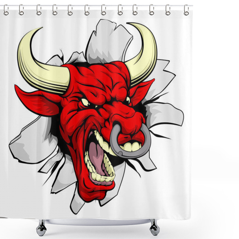 Personality  Red Bull Breakthrough Shower Curtains