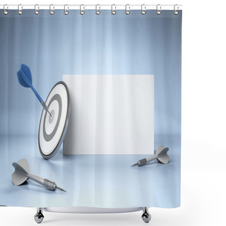 Personality  Advertising Concept Shower Curtains