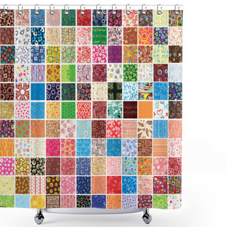 Personality  Big Collection Patterns Shower Curtains