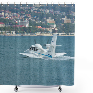 Personality  Beriev Be-103 Amphibious Plane Shower Curtains
