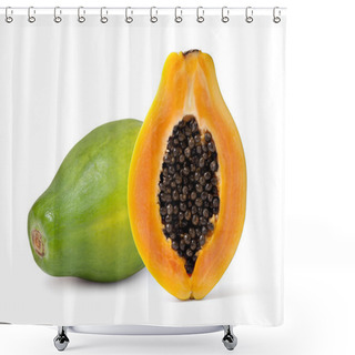 Personality  Papaya Shower Curtains