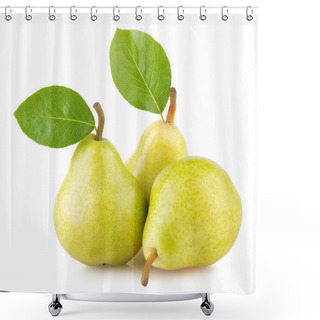 Personality  Ripe Green Pears Shower Curtains