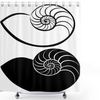 Personality  Shell Seashells Shower Curtains