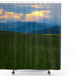 Personality  Czech Countryside In Northern Bohemia, Czech Republic Shower Curtains