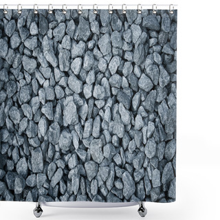 Personality  Gravel Stones Background Shower Curtains