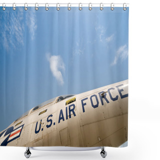 Personality  Air Force Jet Shower Curtains