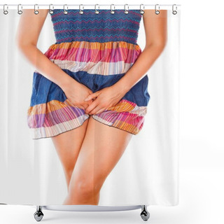 Personality  Itching Vagina Shower Curtains