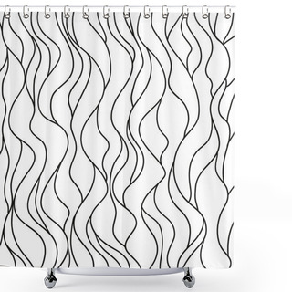 Personality  Illustration. Art Creation Shower Curtains
