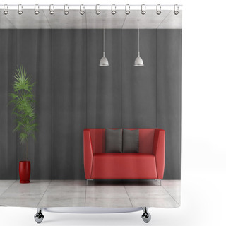 Personality  Contemporary Living Room  Shower Curtains