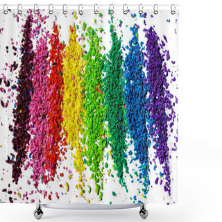 Personality  Color Pigment Shower Curtains