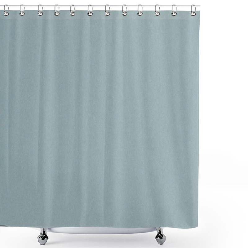 Personality  Pale blue colored paper texture. Light gray background. Graceful and refined summer wallpaper. Textured surface, fibers and irregularities are visible. Top-down shower curtains