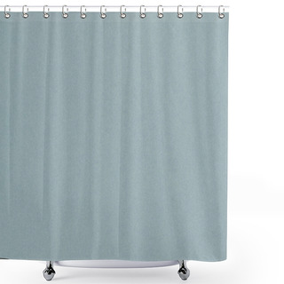 Personality  Pale Blue Colored Paper Texture. Light Gray Background. Graceful And Refined Summer Wallpaper. Textured Surface, Fibers And Irregularities Are Visible. Top-down Shower Curtains