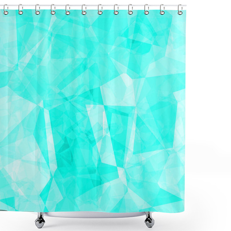 Personality  Seamless Geometric Pattern Shower Curtains