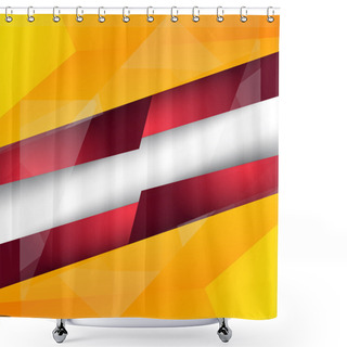 Personality  Vector Background Abstract Polygon Triangles. Shower Curtains
