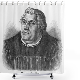 Personality  Martin Luther Shower Curtains