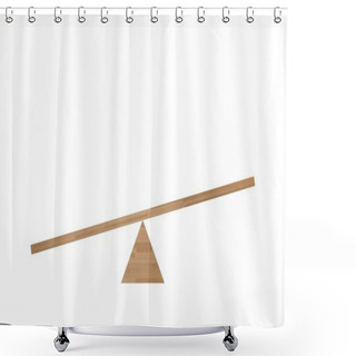 Personality  Balance Scales Shower Curtains