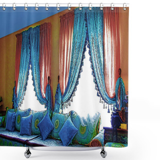 Personality  Arabic Living Room Shower Curtains