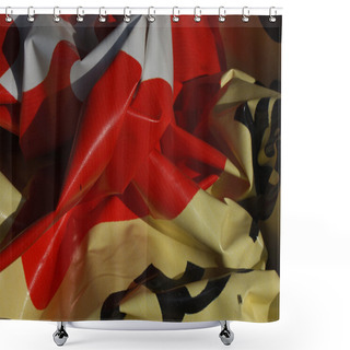 Personality  Abstract Work On Cloth Shower Curtains
