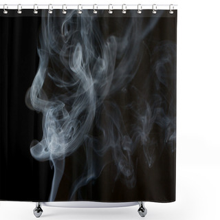 Personality  Abstract Smoke Shower Curtains
