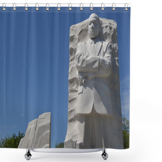 Personality  Martin Luther King Jr. Memorial Shower Curtains