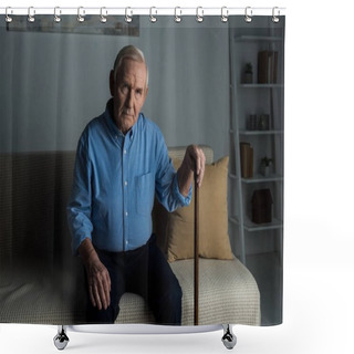 Personality  Alone Shower Curtains
