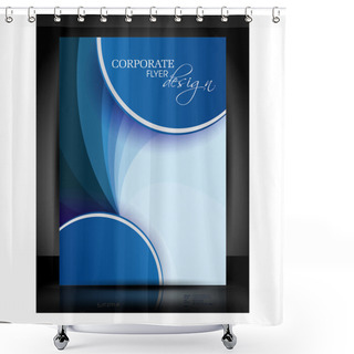 Personality  Professional Flyer Design. Shower Curtains