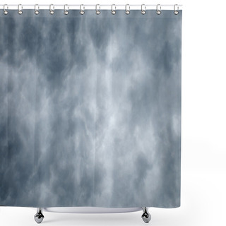 Personality  Dark Clouds Lighter Toward Center Shower Curtains