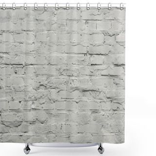 Personality  Empty Wall Texture Shower Curtains