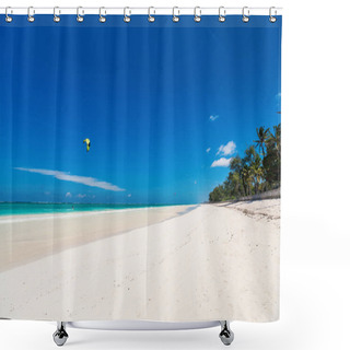 Personality  Landscape Of Beautiful Beach Shower Curtains