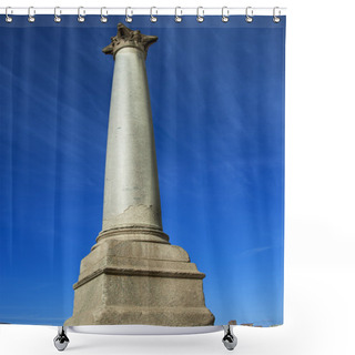 Personality  Pompey's Pillar Of Alexandria Ancient Ruins Shower Curtains