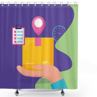 Personality  Fast Delivery Business Shower Curtains