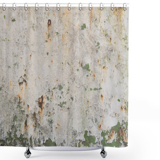 Personality  Scratched Wall Texture Shower Curtains