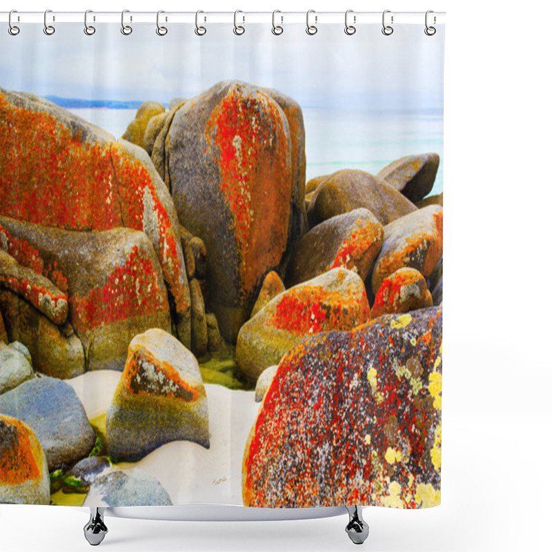 Personality  Bay Of Fires Shower Curtains