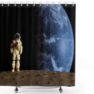 Personality  The Astronaut Shower Curtains