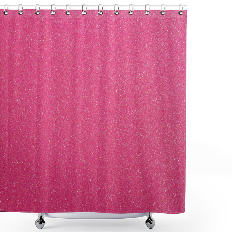 Personality  Pink glitter background shower curtains
