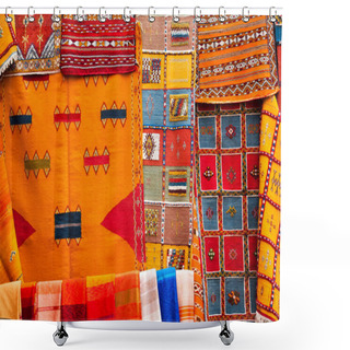 Personality  Old Traditional Moroccan Carpet Shower Curtains