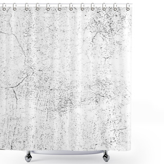 Personality  Cracked Plaster Texture Shower Curtains