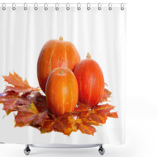 Personality  Pumpkins Shower Curtains